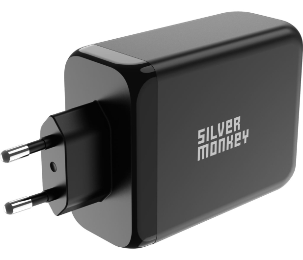 SILVER MONKEY sieciowa GaN 200W USB-C PD + USB 3.0 QC B - 1097686 - zdjęcie 5